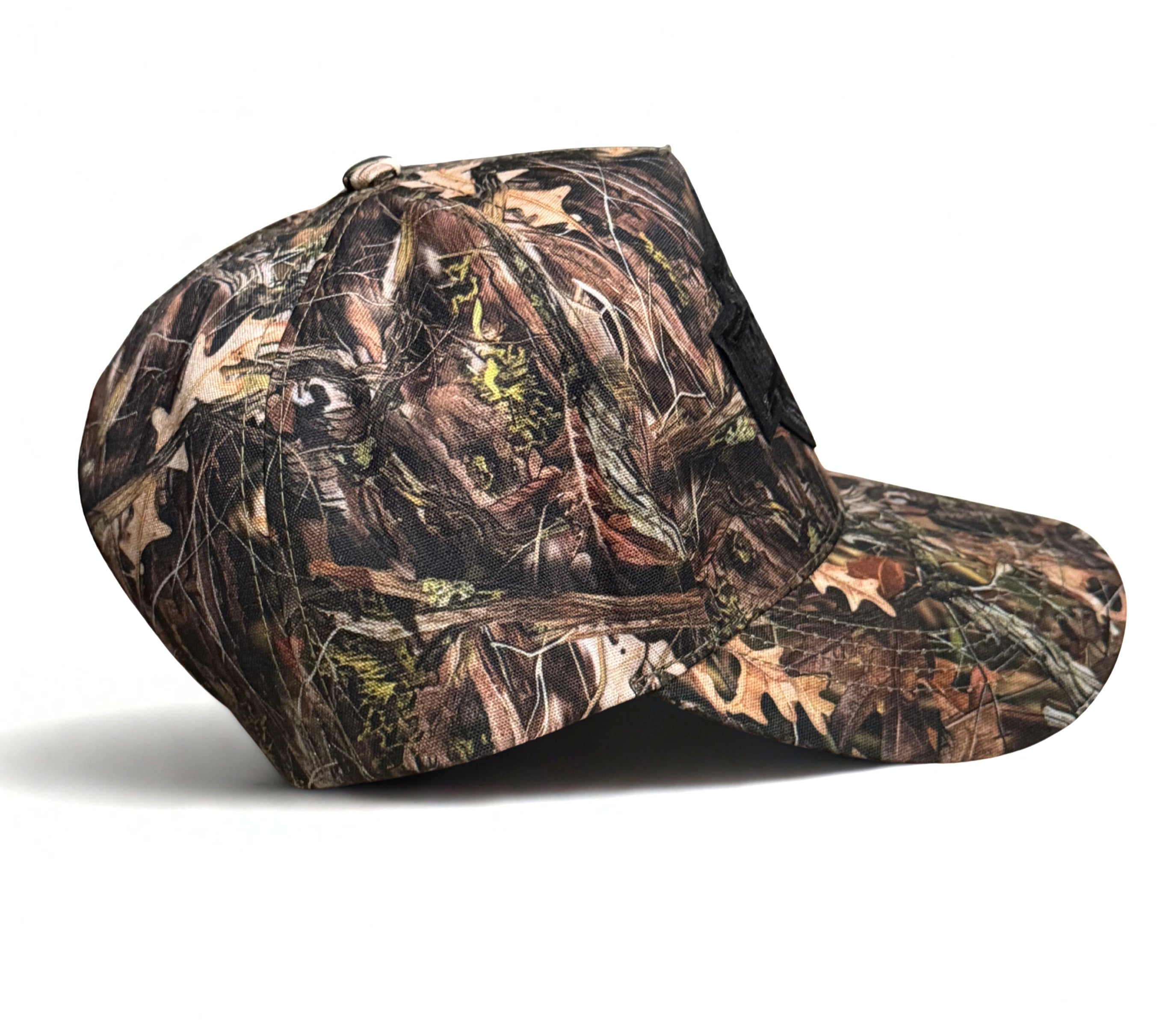 Harley Davidson Black Embroidered Logo Snapback Hat Camo Adjustable Twill Cap