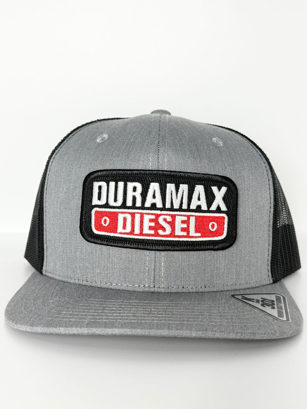 Duramax Diesel Truck Mesh Snapback Cap Grey/Black