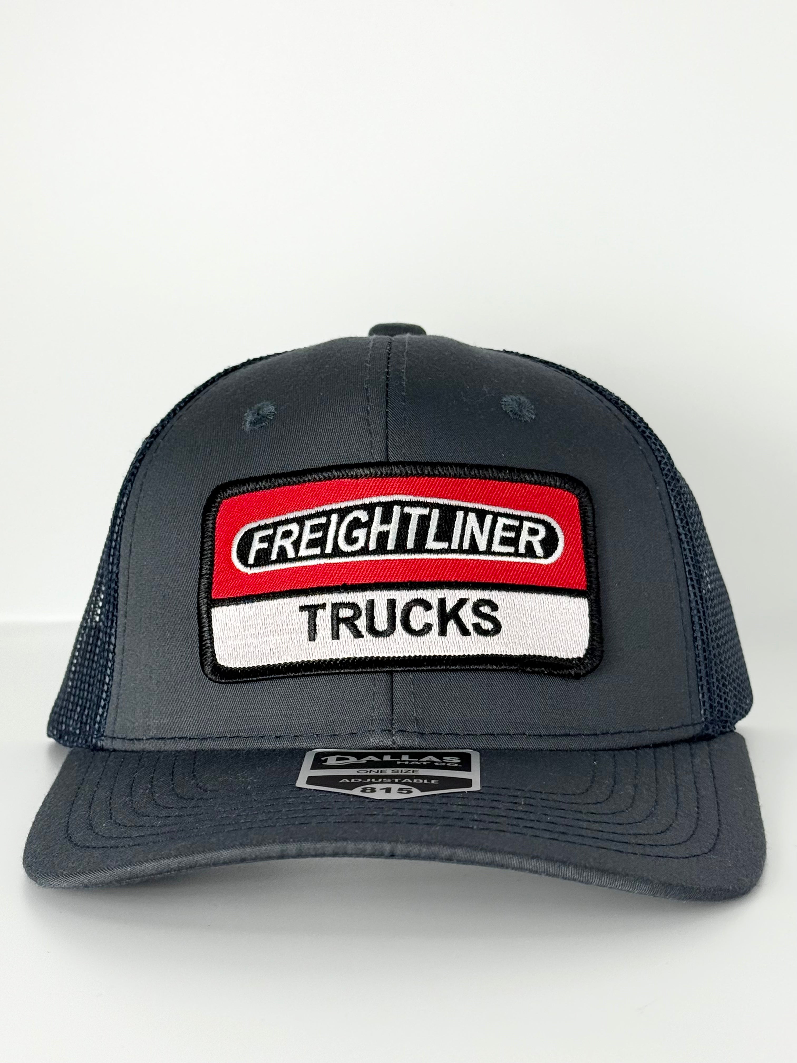 Freightliner Trucker Mesh Snapback Cap Black