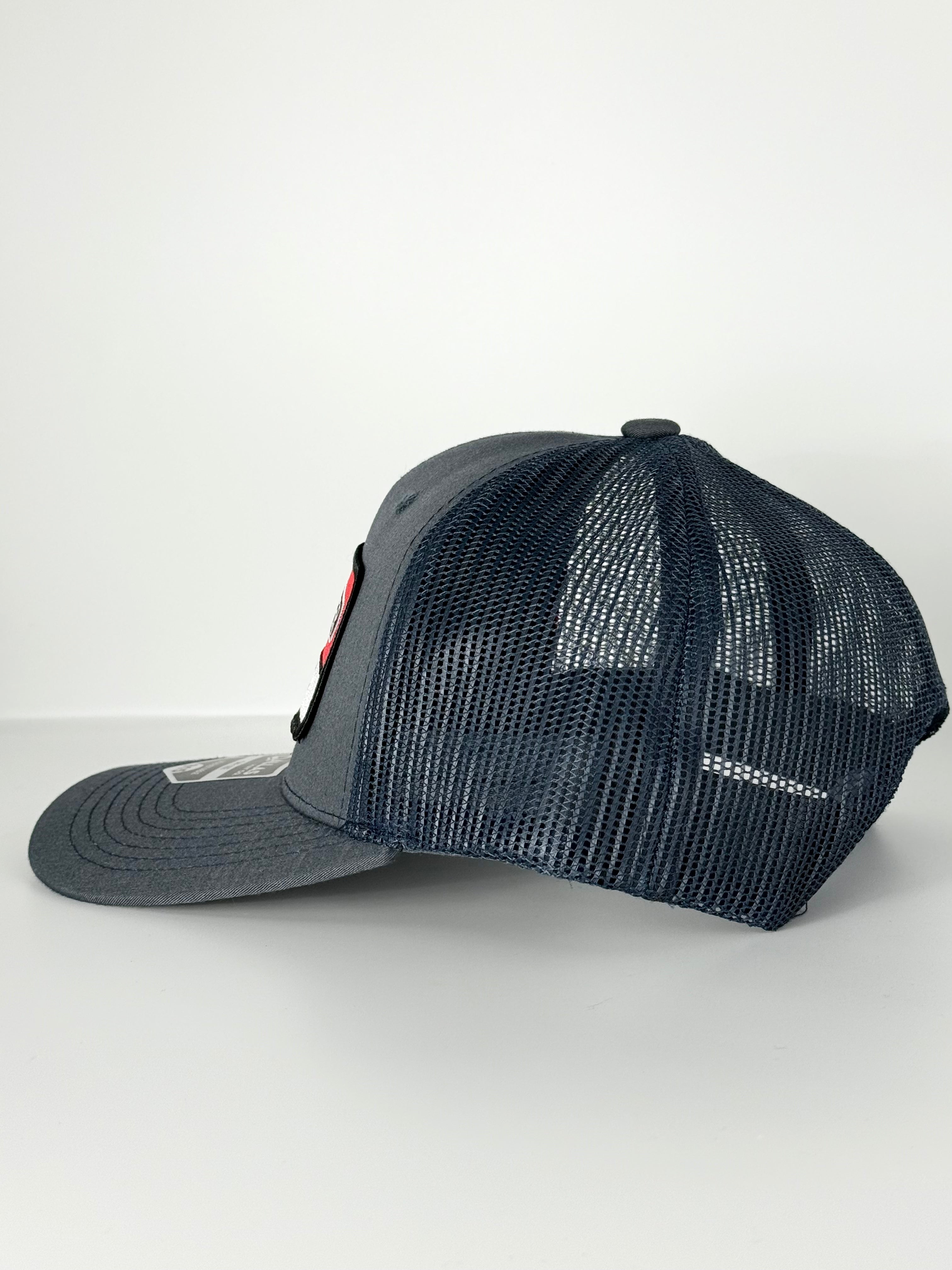 Freightliner Trucker Mesh Snapback Cap Black
