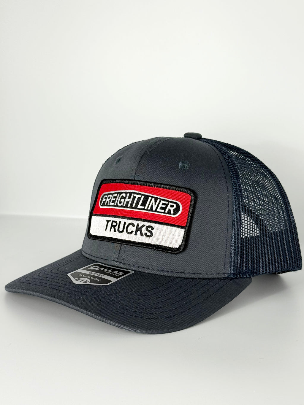 Freightliner Trucker Mesh Snapback Cap Black