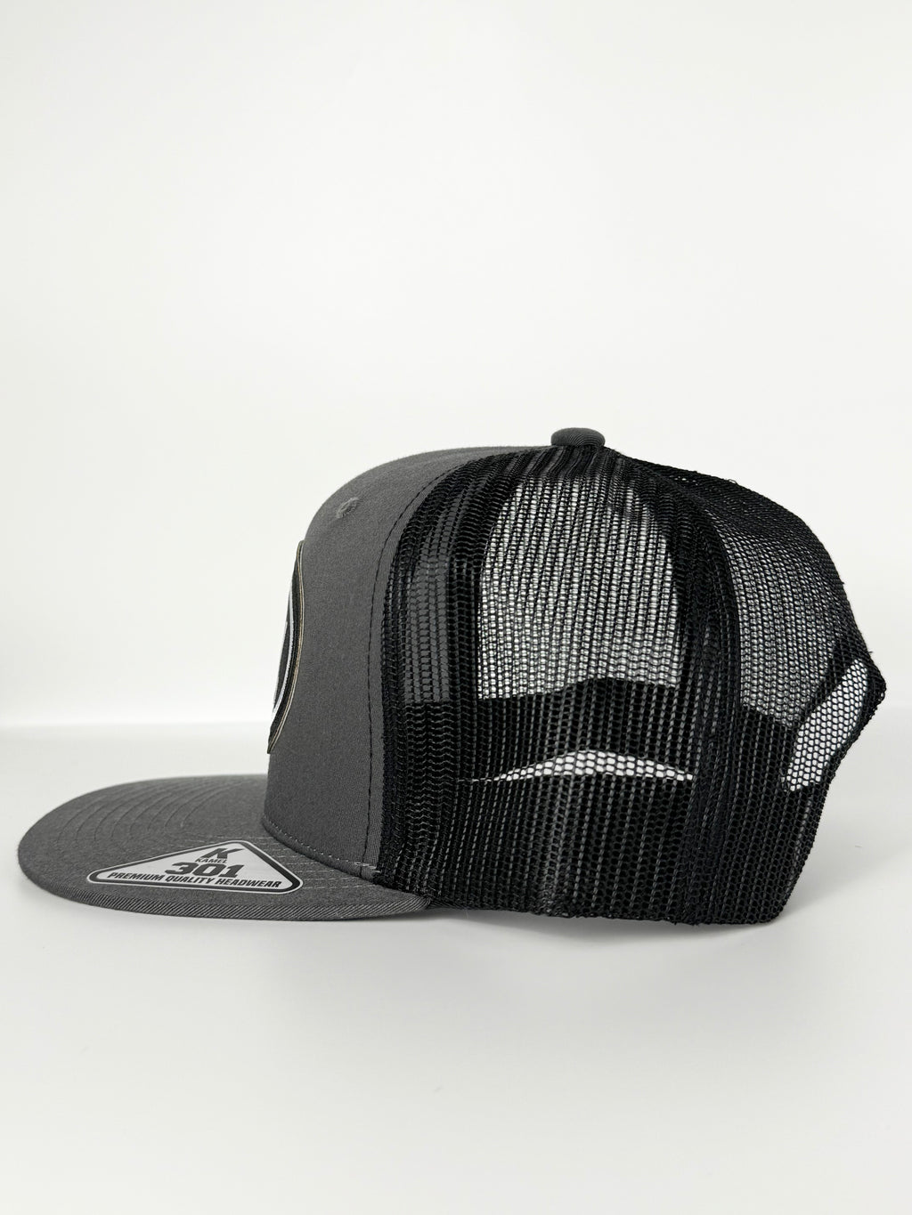 Ford Trucker Mesh Snapback Cap Dark Grey/Black