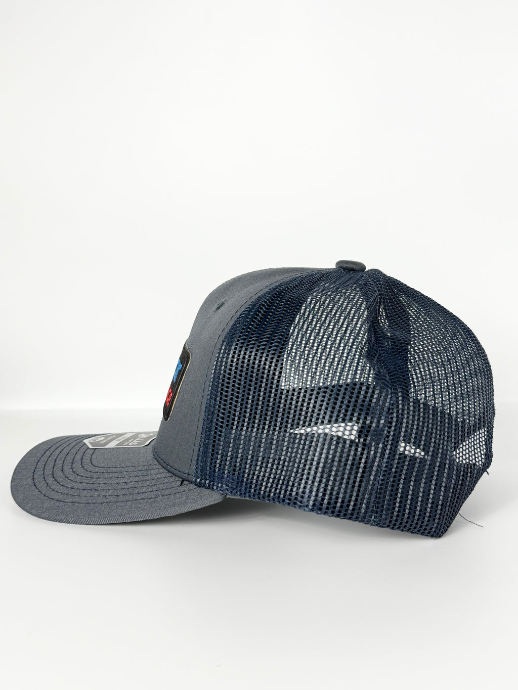 Mopar Performance Trucker Mesh Hat Snapback Cap Grey/Navy Blue