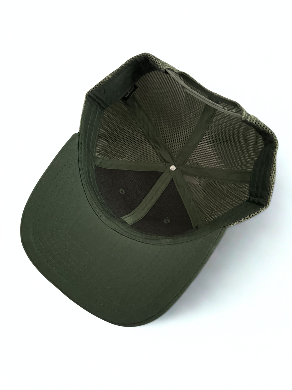 Snap On Tools Snapback Hat Red Embroidered Logo Dark Green Adjustable Mesh Cap