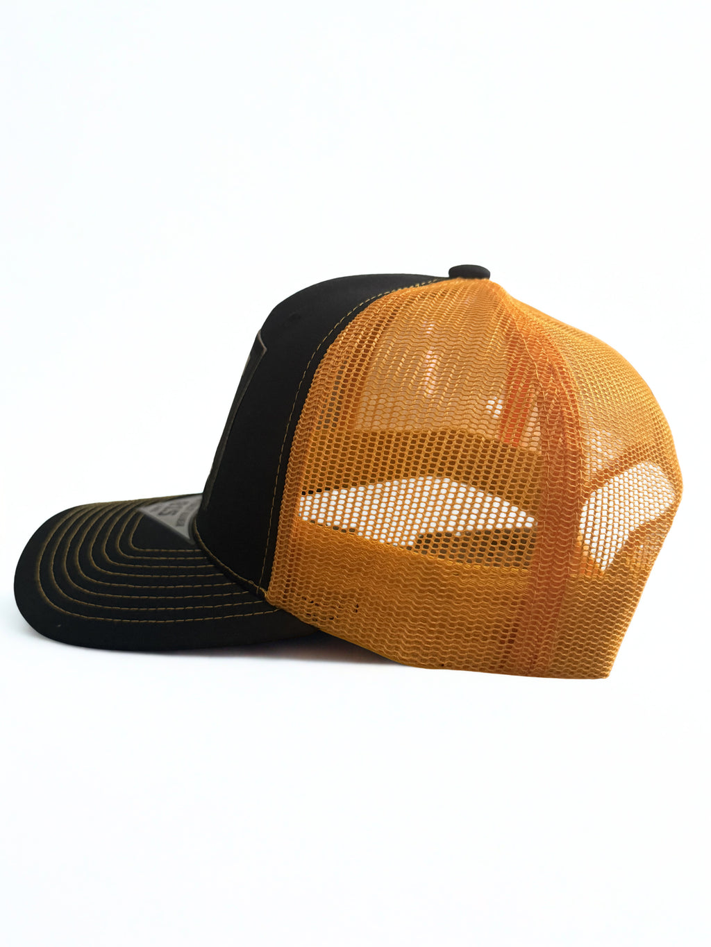 CAT Diesel Power Vintage Cap Mesh Snapback Adjustable Hat Black/Yellow