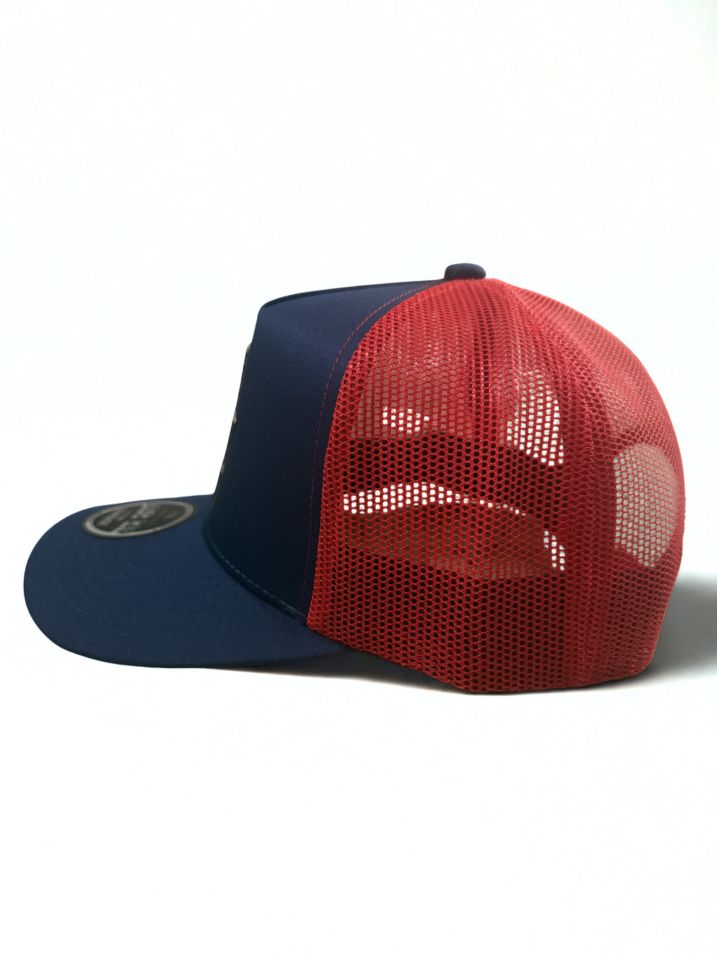 Chevrolet Number One Embroidered Logo Snapback American Flag Red White Blue Adjustable Mesh Cap
