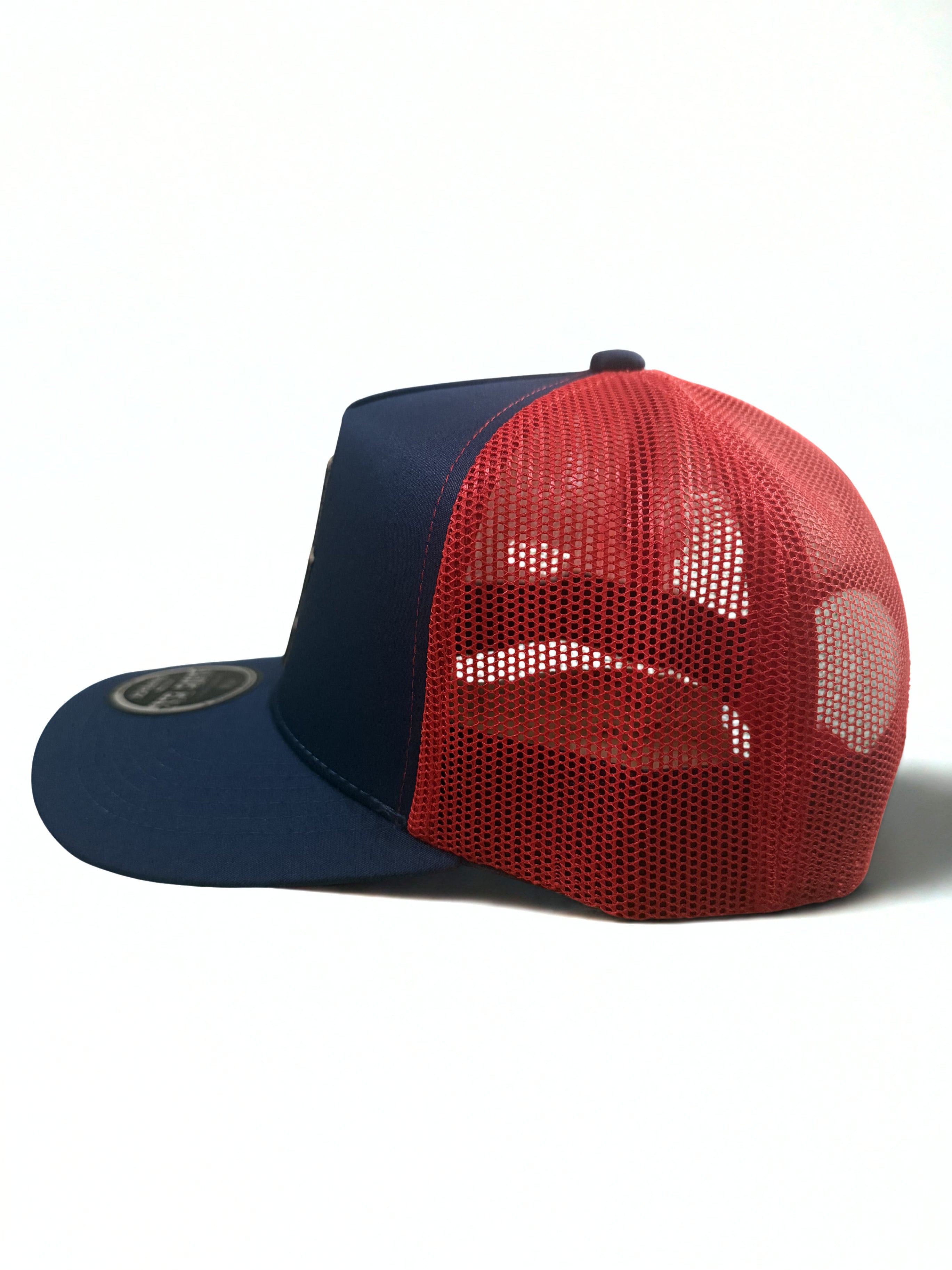 Chevrolet Number One Embroidered Logo Snapback American Flag Red White Blue Adjustable Mesh Cap