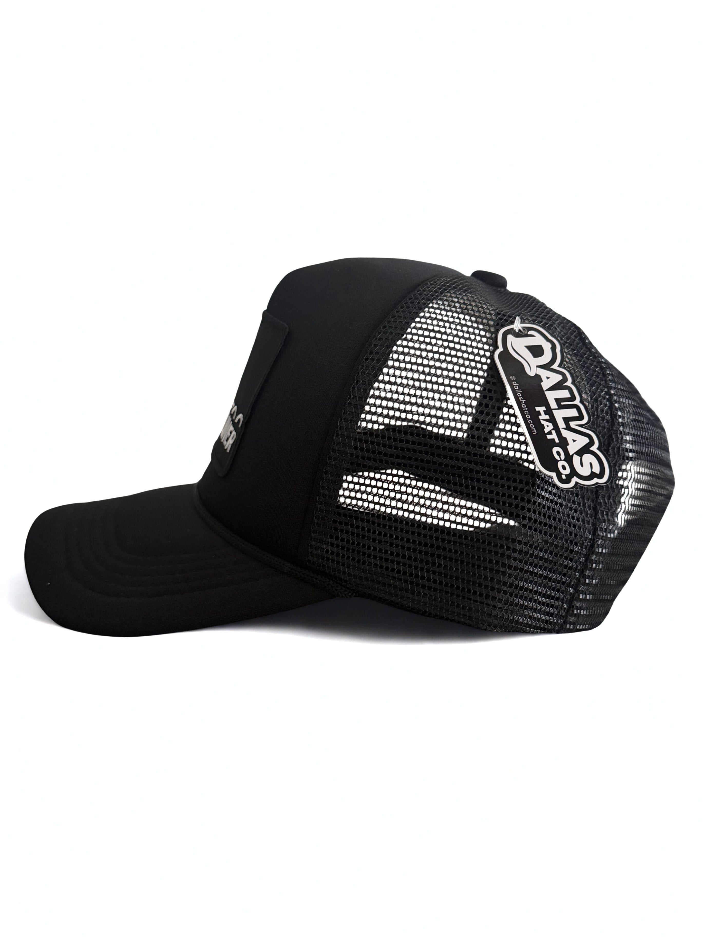 Freightliner Trucks Snapback Hat Embroidered Sleeper Truck Logo Black Adjustable Mesh Cap