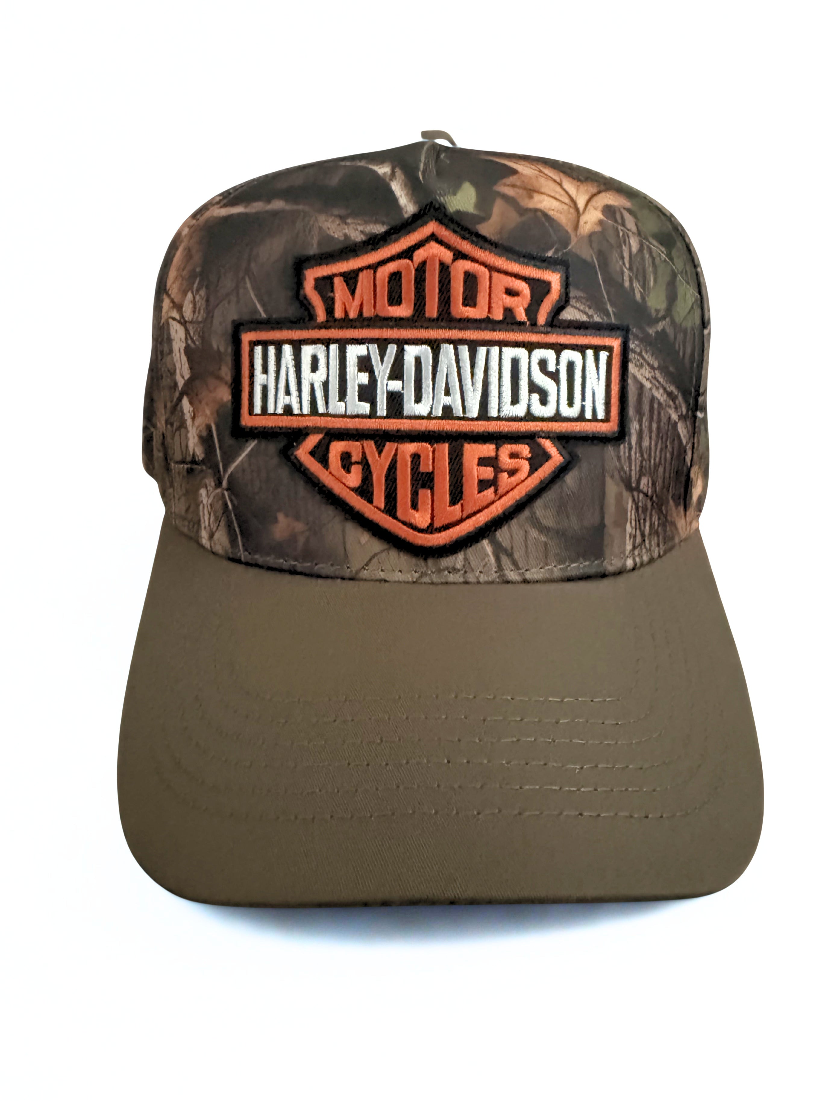 Harley Davidson Logo Snapback RealTree Camo Hat