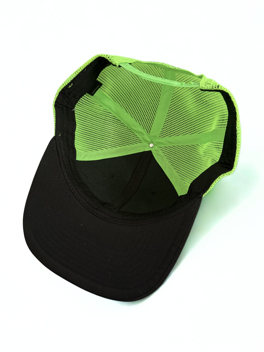 Monster Energy Drink Logo Snapback Hat Black and Lime Cap