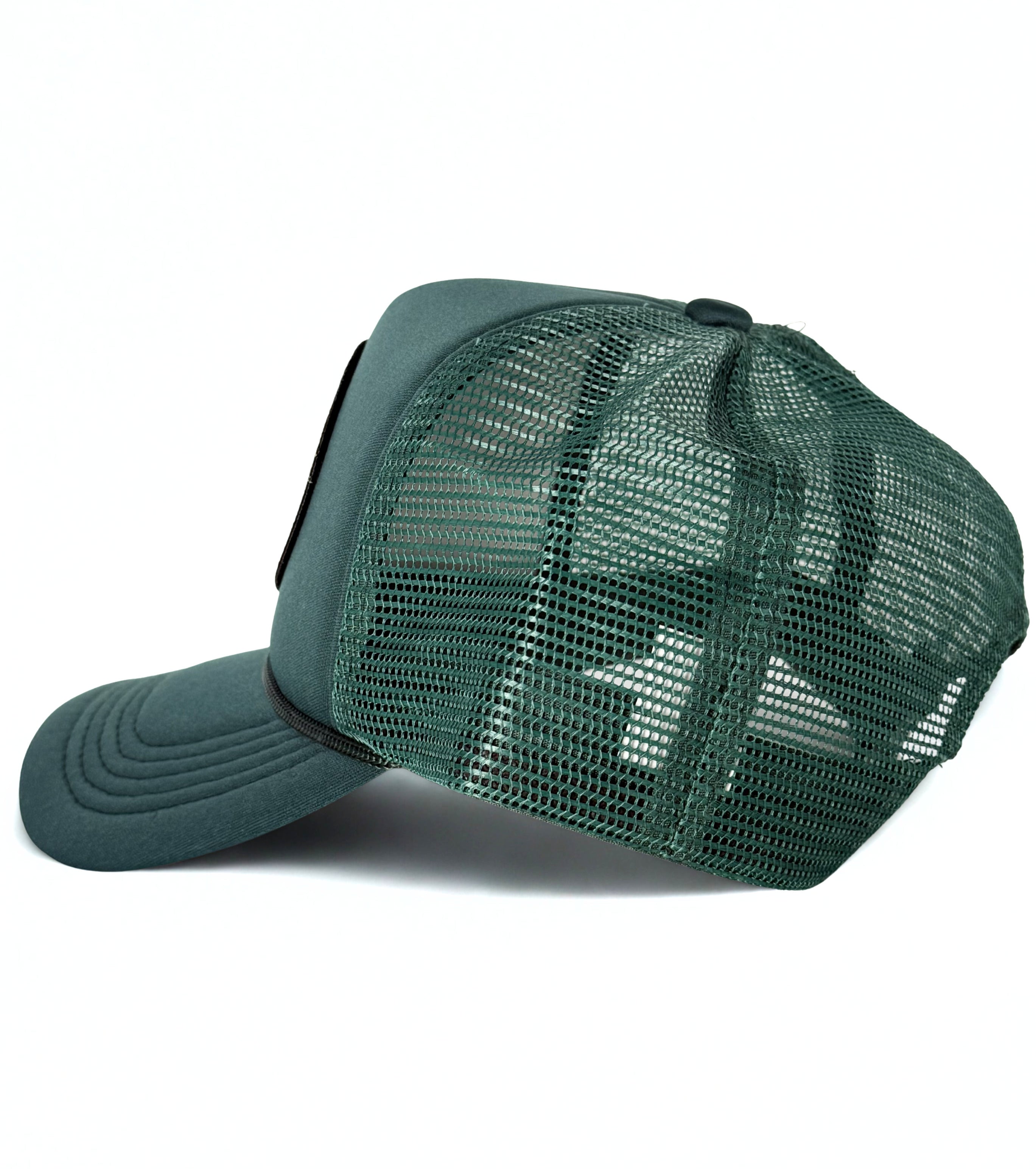Waylon Jennings Trucker Mesh Snapback Cap Hunter Green